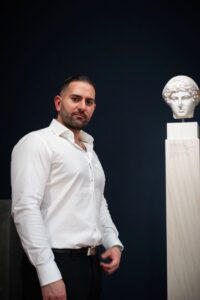 Male Escort Adrian – elegant profile image from Sydney